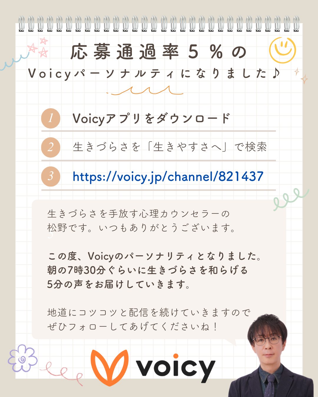 Voicyパーソナリティ松野正寿