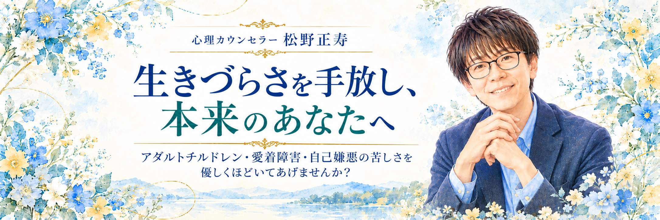松野正寿の公式サイト「ココロノミライ」