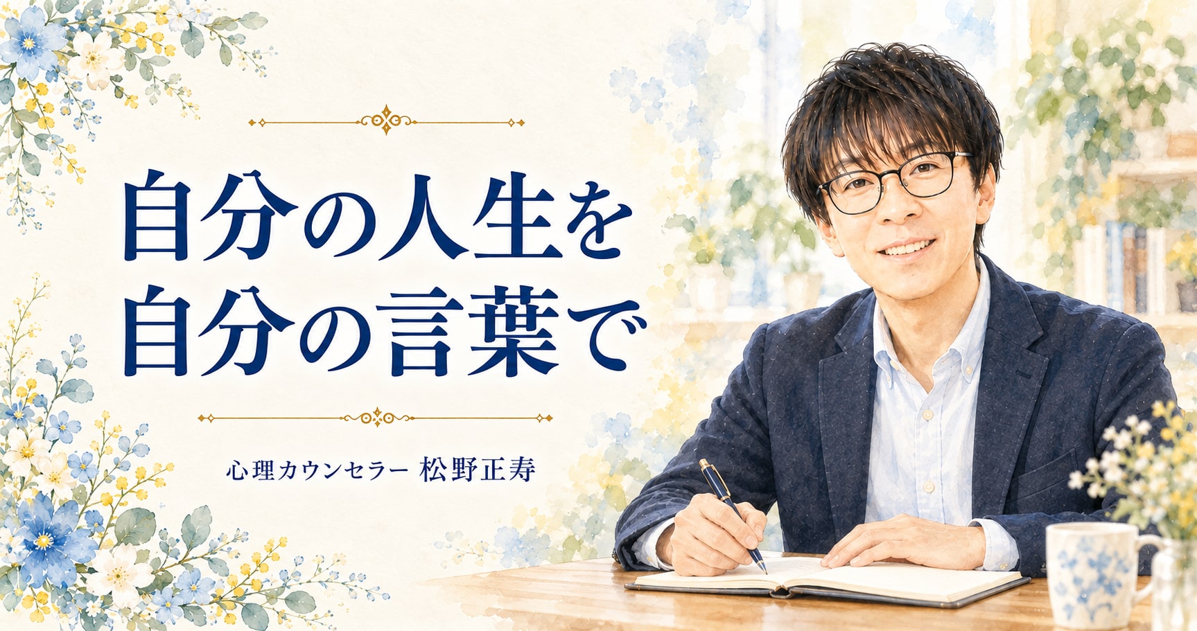 自分の人生を 自分の言葉で(チャコール)