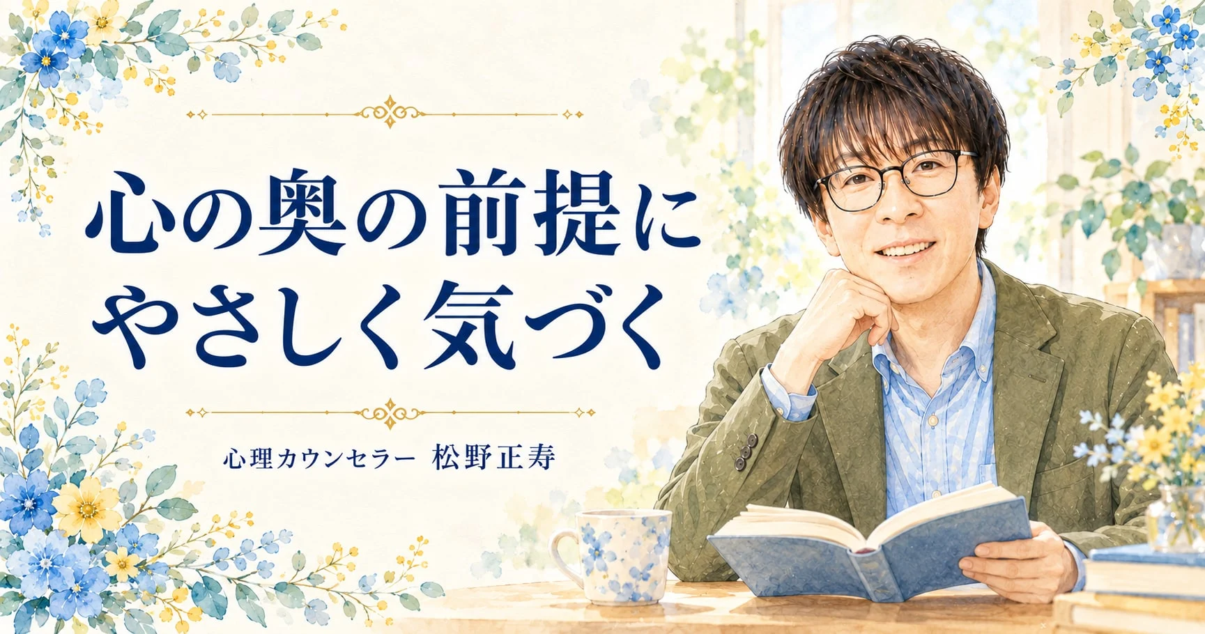 心の奥の前提に やさしく気づく