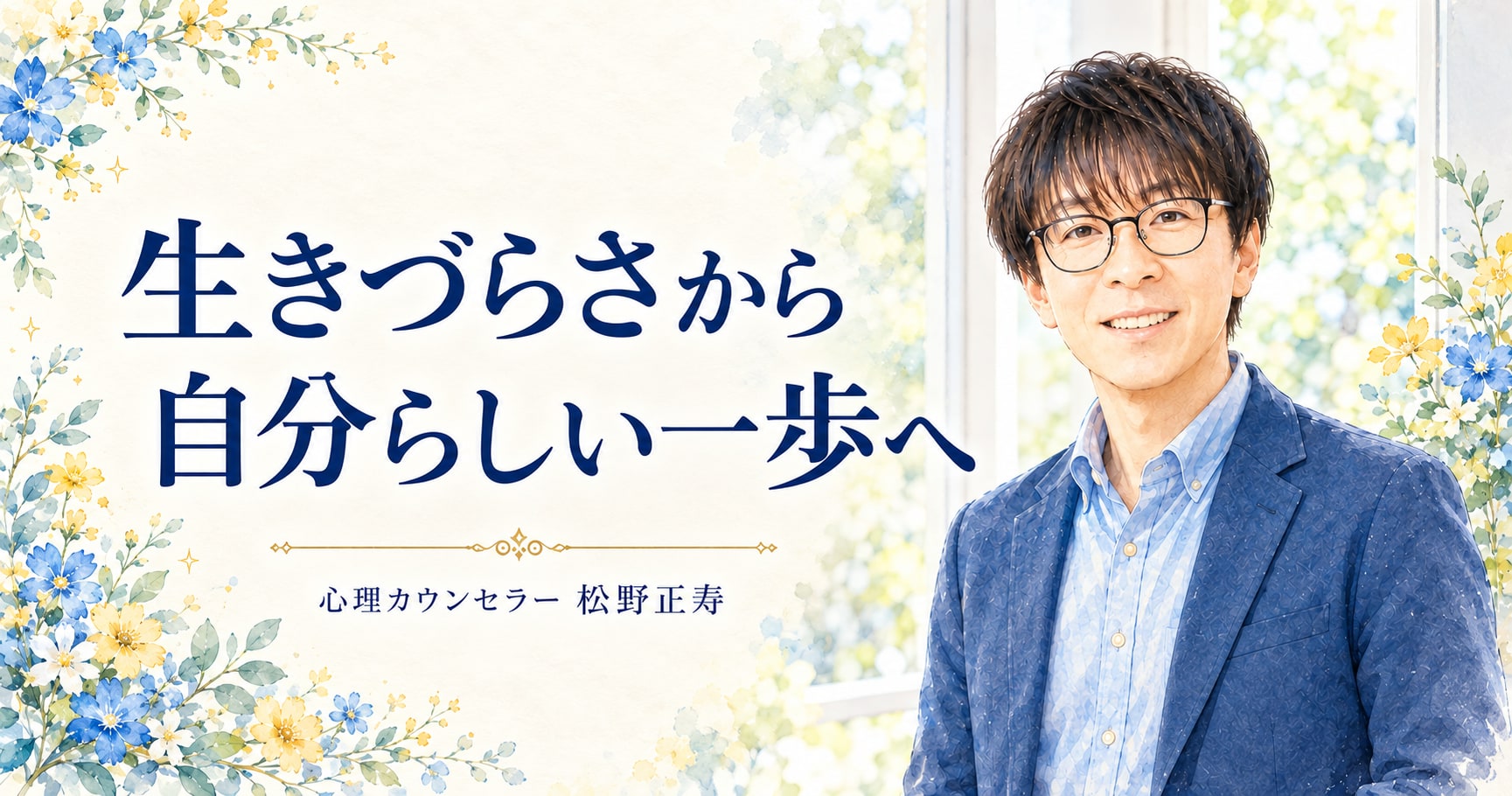 生きづらさから 自分らしい一歩へ
